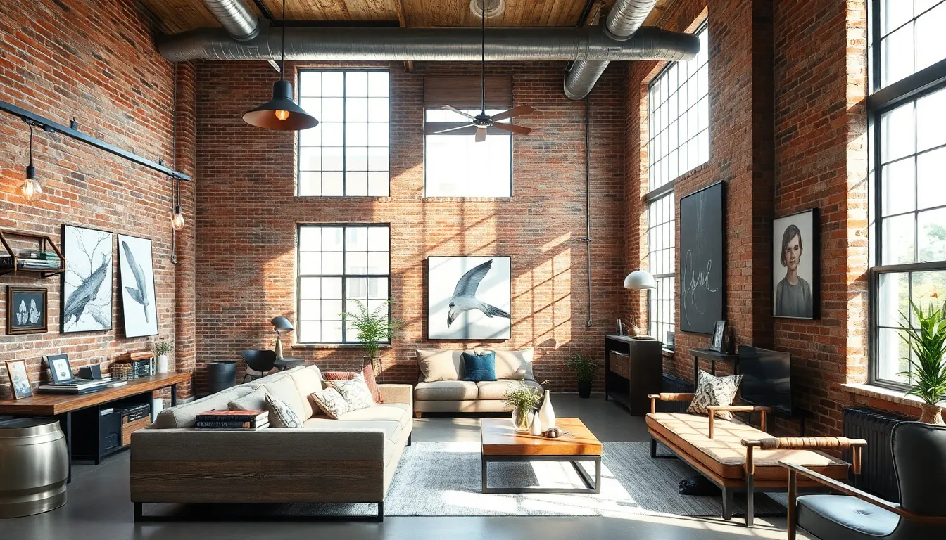 View of Industrial Style Home: Transform Your Space with Raw Elegance and Urban ...